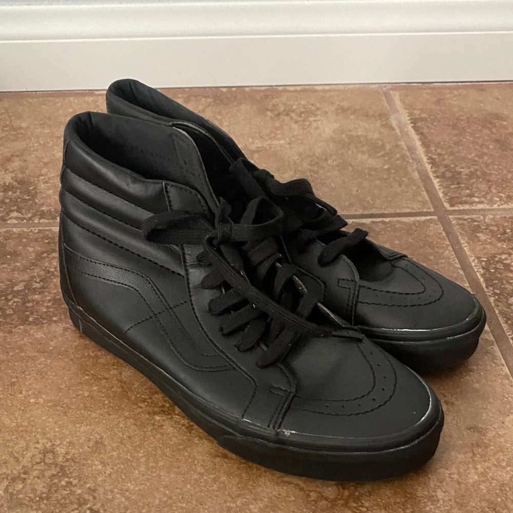 Vans Men's Black High-Top Sneakers